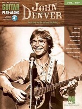 John Denver: Guitar Play-Along Volume 187 by John Denver (English) Paperback Boo