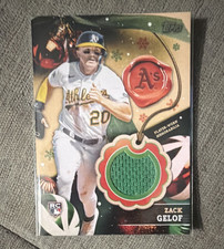 Topps Holiday Mega Baseball Zack Gelof Rookie Relic #RC-ZG Athletics 2024