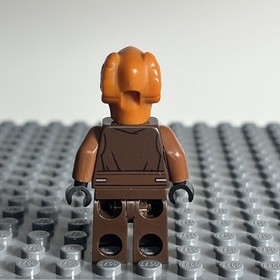 Lego Star Wars Plo Koon sw0538 Minifigure (Dark Tan Undershirt) Retired 2F