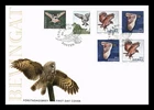 Sweden First Day Cover Owls 6v Set 2009