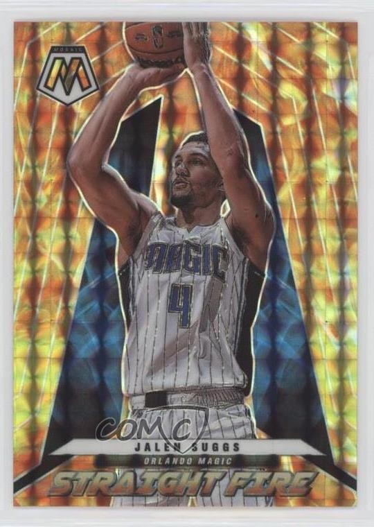2021-22 Panini Mosaic Straight Fire Jalen Suggs #8 Rookie RC u6m