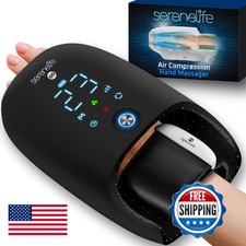 Serenelife Electric Hand Massager Heat And Compression Shiatsu Palm Roller 3