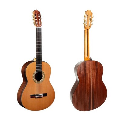 Aghartha AG-40 Classical Guitar 39-inch Solid Cedar Top, Handcrafted Spanish...