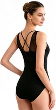 Women Dance Leotard for Ballet Mesh Camisole Dancewear Full front lining to...