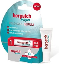 Herpatch Cold Sore Treatment Serum - Treat & Prevent Coldsores - Cold Sore Cream