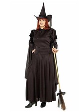 Classic Witch Costume for Adults, Women's XL Black