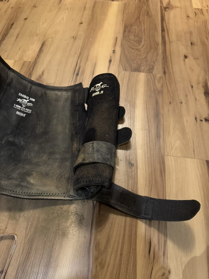 Professional's Choice SMB II 300 -Botas médicas deportivas - Par de soporte para piernas de caballo Foto 2 de 4