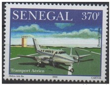 Senegal 2006 - 370 F Jet Plane Propeller Air MNH ** MNH RARE