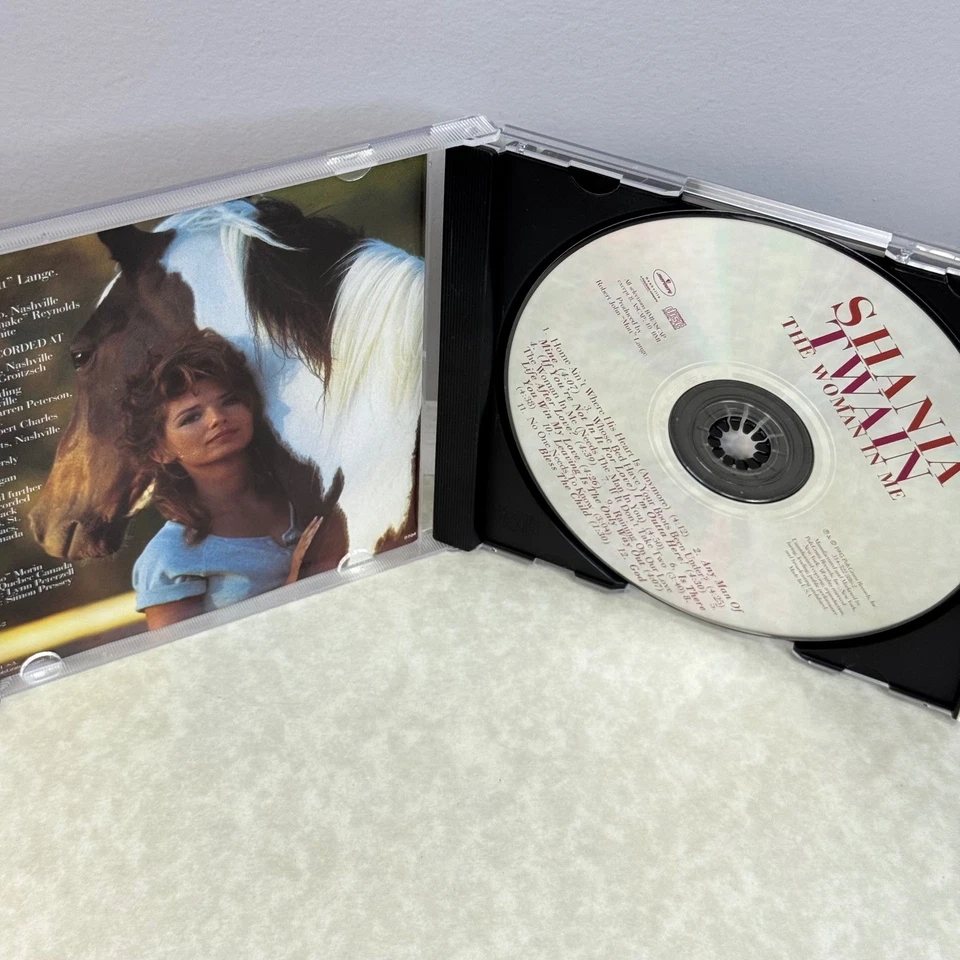 Shania Twain: The Woman In Me (CD Mercury Records 1995) Country Pop Foto 3 de 4