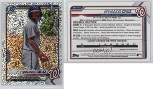 2021 Bowman Chrome Prospects Speckle Refractor /299 Armando Cruz #BCP-247