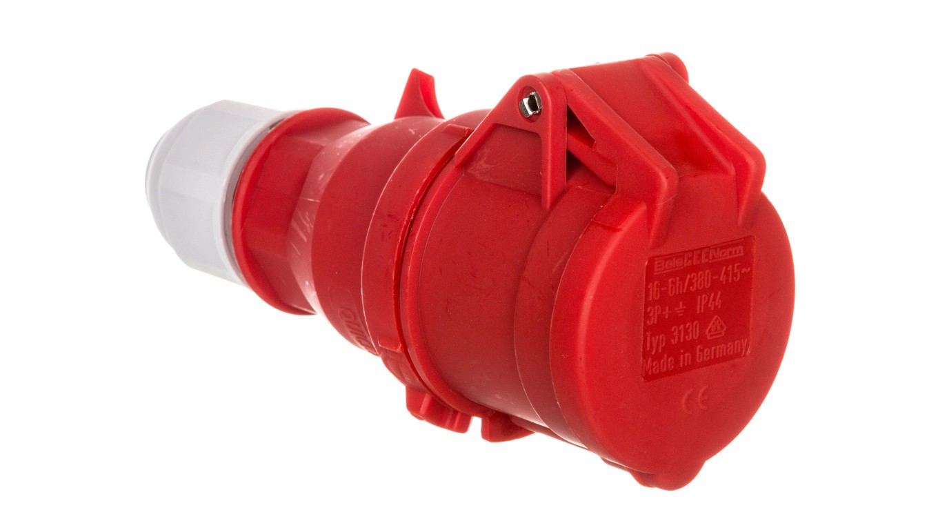 16A 4P 400V 6h Portable Socket IP44 QUICK-CONNECT BL 3130
