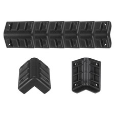 8 Pcs Speaker Cabinet Corners Protector 45x45x70mm Plastic Edge Box Protection