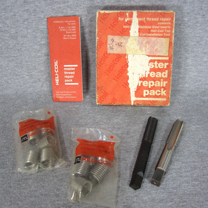 Heli Coil 9/16-12 Master Thread Repair Kit w/ 10 Inserts, Tap, Installation Tool