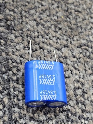 (QTY 10) AVX 5.5V15F Supercapacitor 15F 5.5V Module Blue