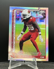 2025-26 Topps Chrome Football - REFRACTOR #368 Denzel Burke RC Cardinals NM