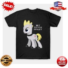 My Little Pony Spikey Graphic Tee Mens Womens Unisex Vintage Cotton Top