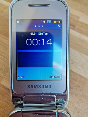 Samsung GT-C3590 Klapphandy funktionstüchtig O2 gesperrt Classic Dummhandy getestet