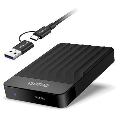 High-Speed 500GB External Hard Drive USB 3.0 USB-C Compact