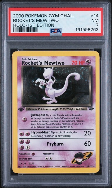 Rocket's Mewtwo #14 (Gym Challenge (2000))