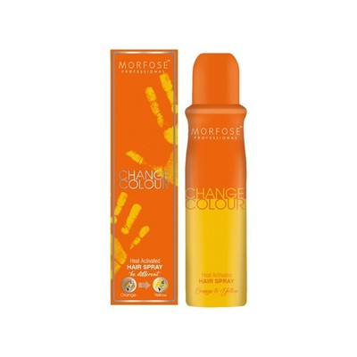 Morfose Change Hair Color Spray Orange To Gold 5 oz | Case of 12