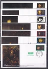 [G191794] Art Rembrandt Netherlands Nice Lot First Day Covers UNG