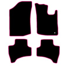 CAR FLOOR MATS FOR CITROEN C1 2005 TO 2014 ALL WEATHER TAILORED BLACK CARPET MAT