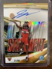 2025-26 Bowman Jamir Watkins (RC) Opening Statement Gold Auto /50 Wizards