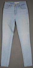WD09480 AMAZING   LEVI'S   721 HIGH RISE SKINNY FIT WOMENS BLUE JEANS sz26