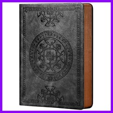 Lined Journal for Men Soft Cover Notebook Leather Journals for Writing, 180 Lay