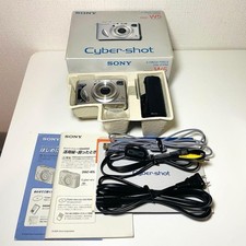 SONY Cyber-shot DSC-W5 Digital Camera Carl Zeiss 5.1MP Boxed 2005
