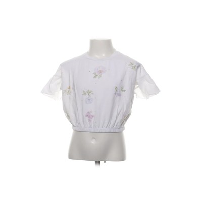 Meilisa Bai, T-shirt, Größe: 110, Weiß/Mehrfarbig, Blumen, Mädchen #Hkg
