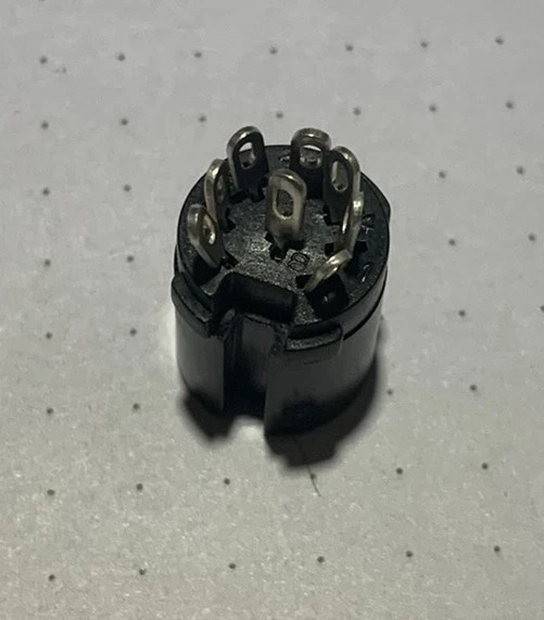 8 Pin Circular Female DIN Connector, Cable Mount, P/N SD-80J, 1 Each - Image 3 of 4
