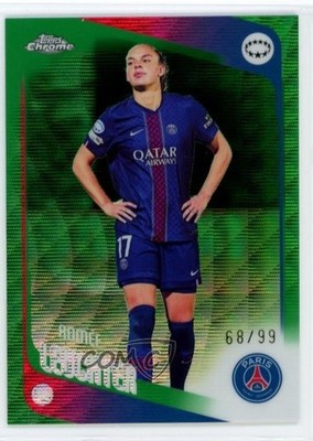 2025 Topps Chrome UEFA Women's Champions League 68/99 Romee Leuchter Romée n0c