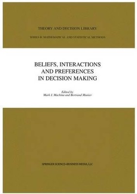 Beliefs, Interactions and Preferences - 9781441950963