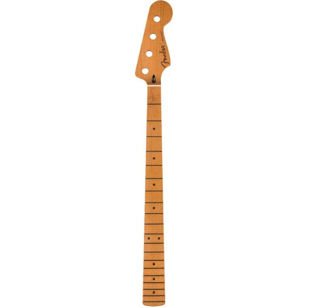 Гриф для джазовых басов Fender Satin Roasted Maple 20 больших ладов 12 Клен Плоский овал 74090₽