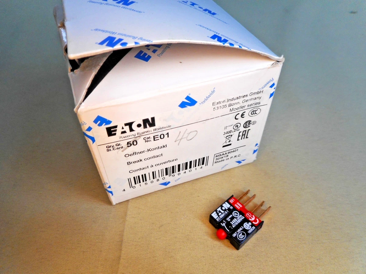 MOELLER E01 contact element (NIB)