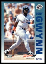 1992 Fleer 7 Eleven/Citgo The Performer Tony Gwynn San Diego Padres #10