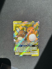 Raichu & Alolan Raichu GX (Full Art) 220/236 Sm-Unified Minds Holo on eBay