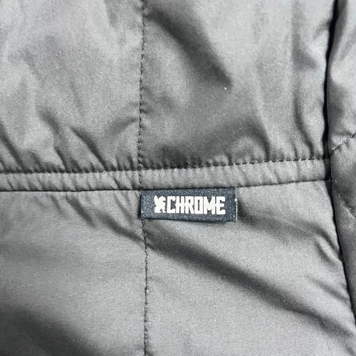 Chrome Industries Warm Workshirt Two-Way Insulated Shacket Black Reversible L image 2