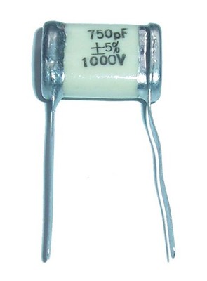Miflex SG-3 750pF 1000V Mikrokondensator 2 Stück 
