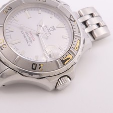 TUDOR Prince Date Hydronaut Automatic Watch 85190P Stainless Steel Silver 20