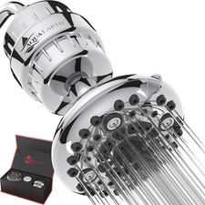Filtered Shower Head Gift Edition High Pressure Shower Filter Hard Water Remove