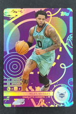 2025-26 Topps Match Attax Miles Bridges Rare Purple #42 Hornets