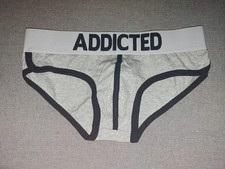 Brand new grey Brief underwear men FAST SHIPPING  