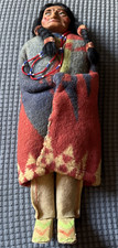 1920  s   Skookum Indian  Native American Doll-13 Inches - NOT a Native product
