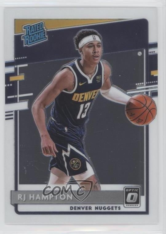 2020-21 Panini Donruss Optic Rated Rookie RJ Hampton #174 0a3