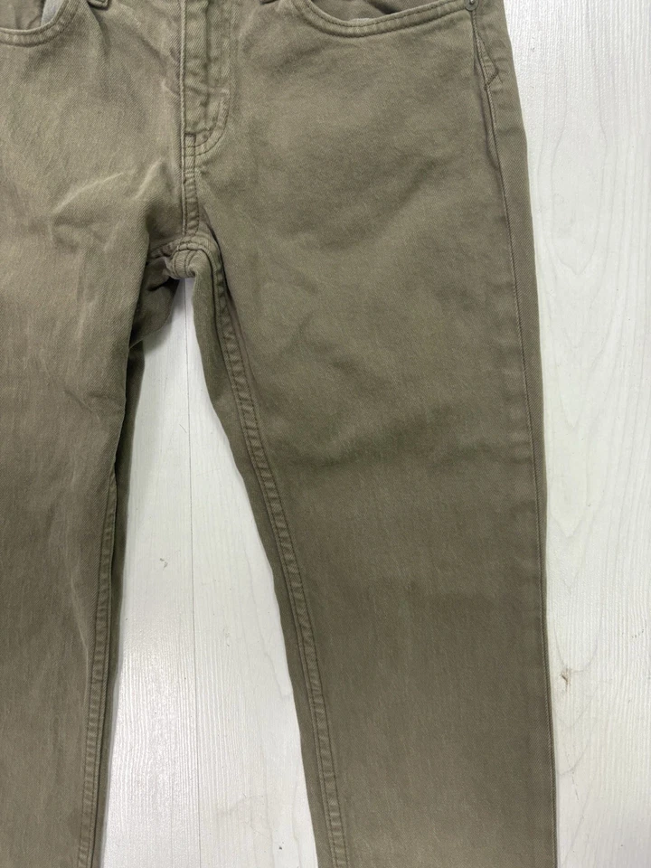 Pantalones de mezclilla deportivos Ralph Lauren para hombre 28x32 tostados Thompson calce ajustado elásticos SIN BOTÓN Foto 3 de 4