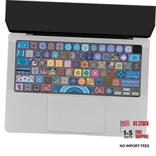 Keyboard Cover for MacBook Pro 14''/16'' A2442 A2779 A2918 A2992 A2485 A2780