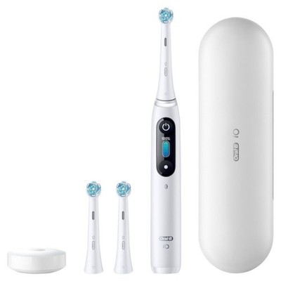 New Open box Oral-B iO9 Electric Toothbrush - White Alabaster