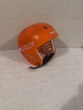 Orange Pro-Tec Medium Bmx Skateboard Helmet Made In USA